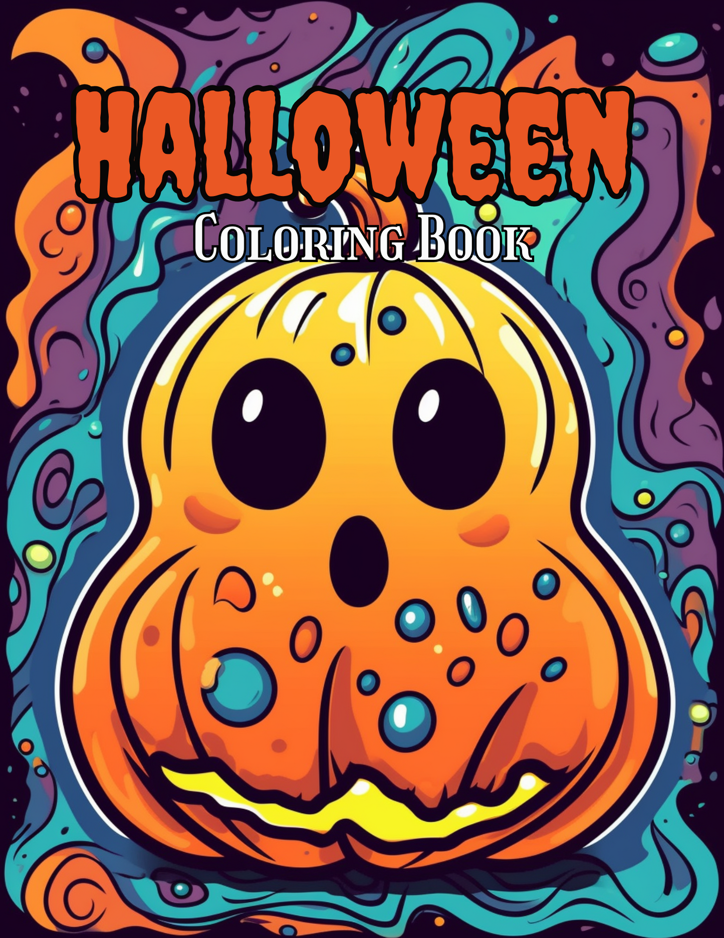 Digital Coloring Book- (Halloween) 50 Page + 5 free covers