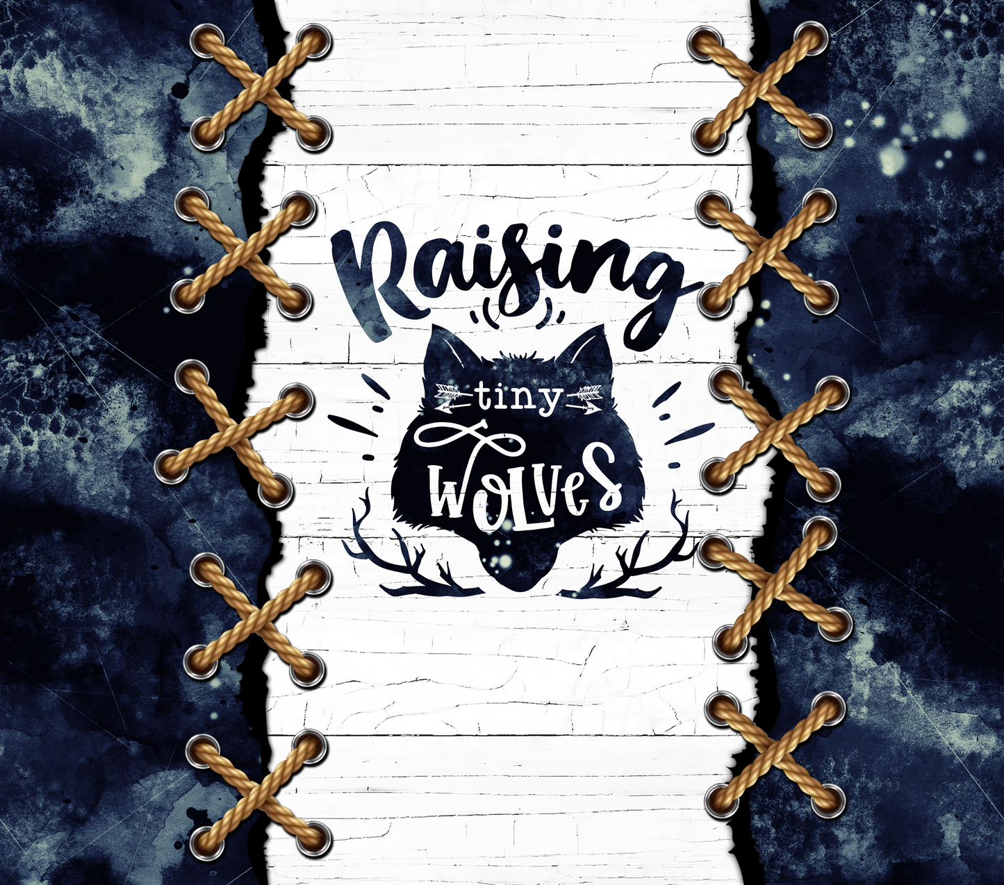 Raising Tiny Wolf Mommy and Me Cup Bundle