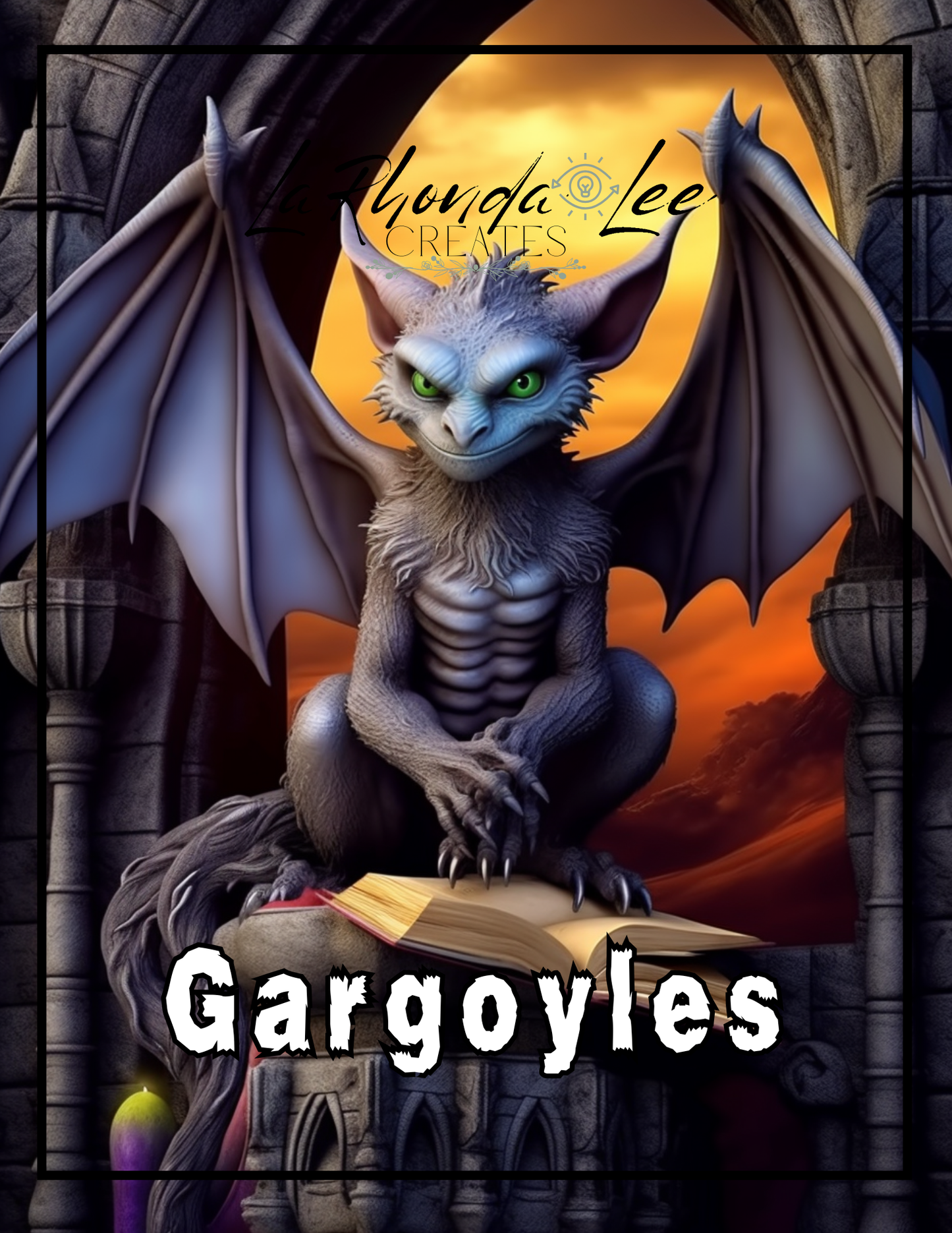 Gargoyles Coloring Book