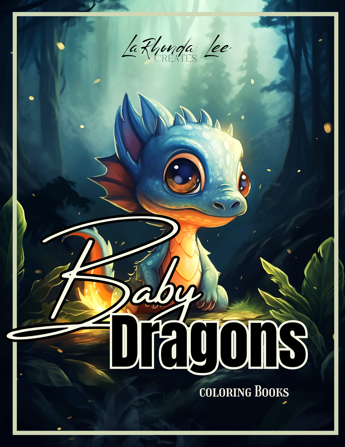 Baby Dragons Coloring Book