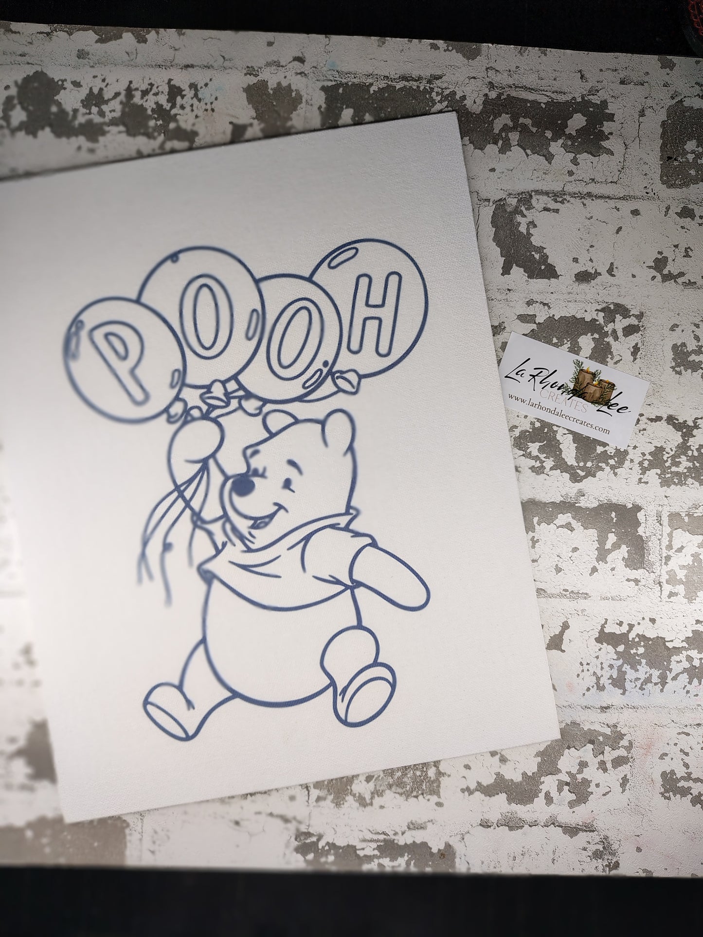Pooh Bear Canvas