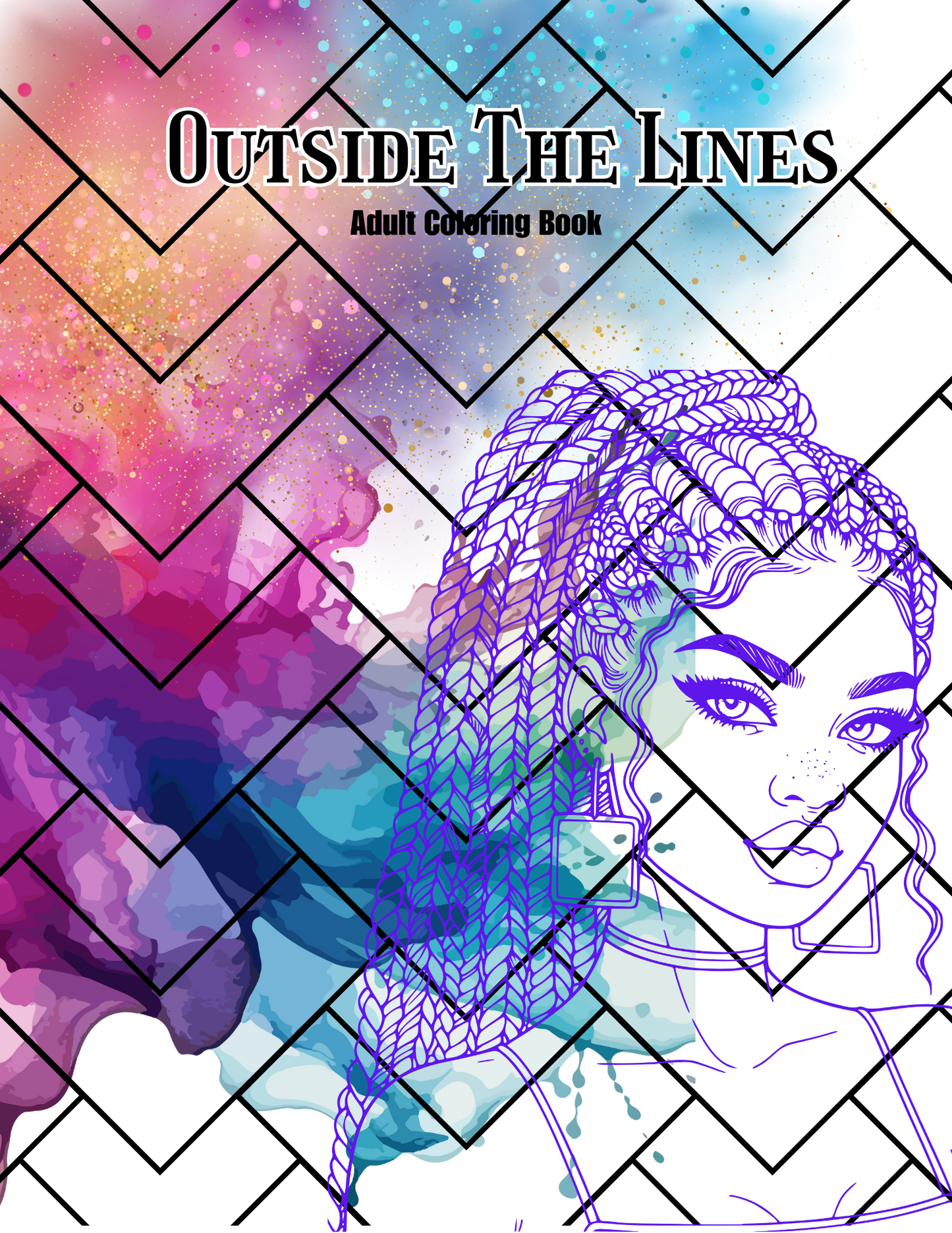 Outside The Lines- Adult Coloring Book