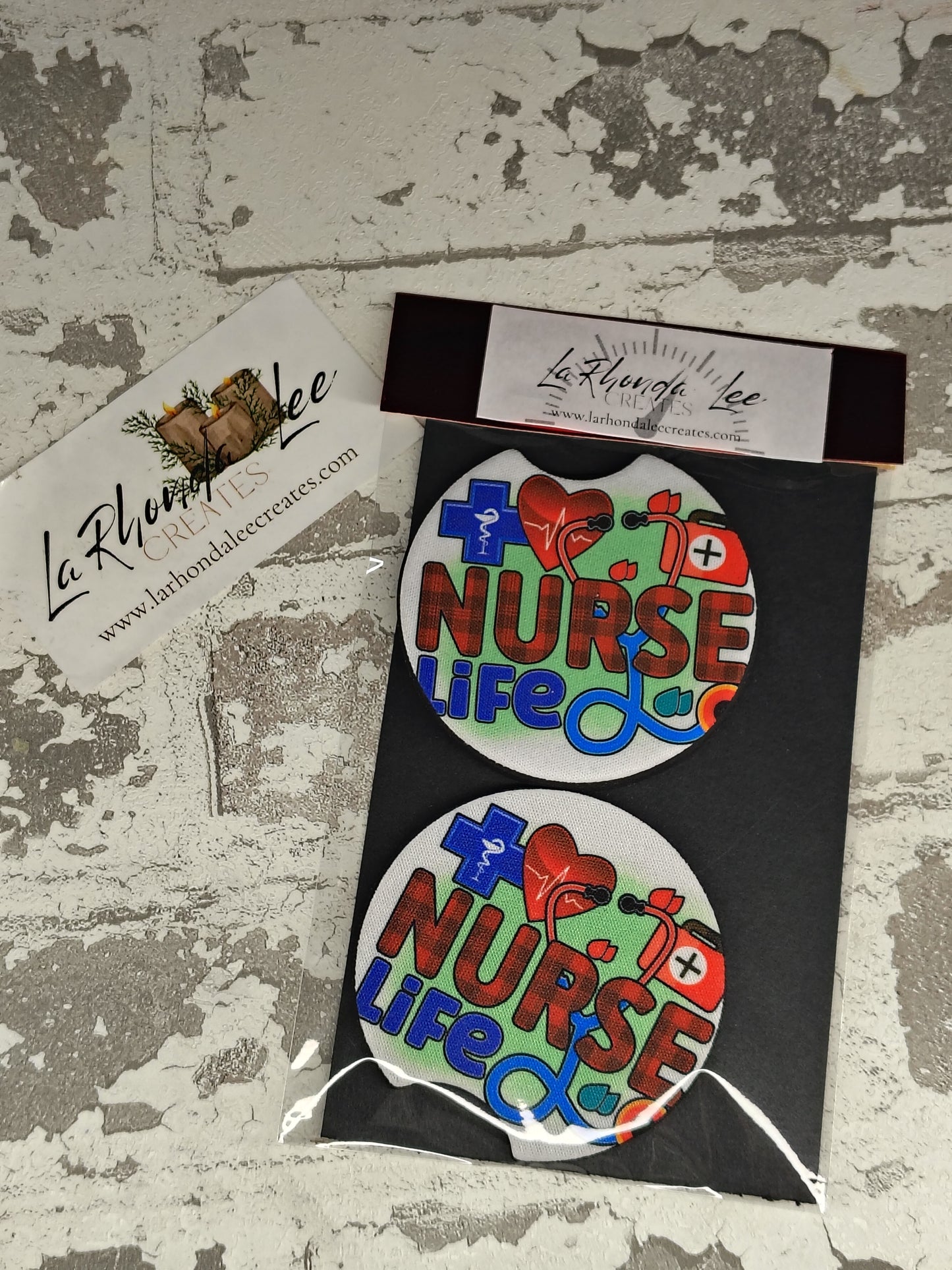 Nurse Life Coasters 2pk