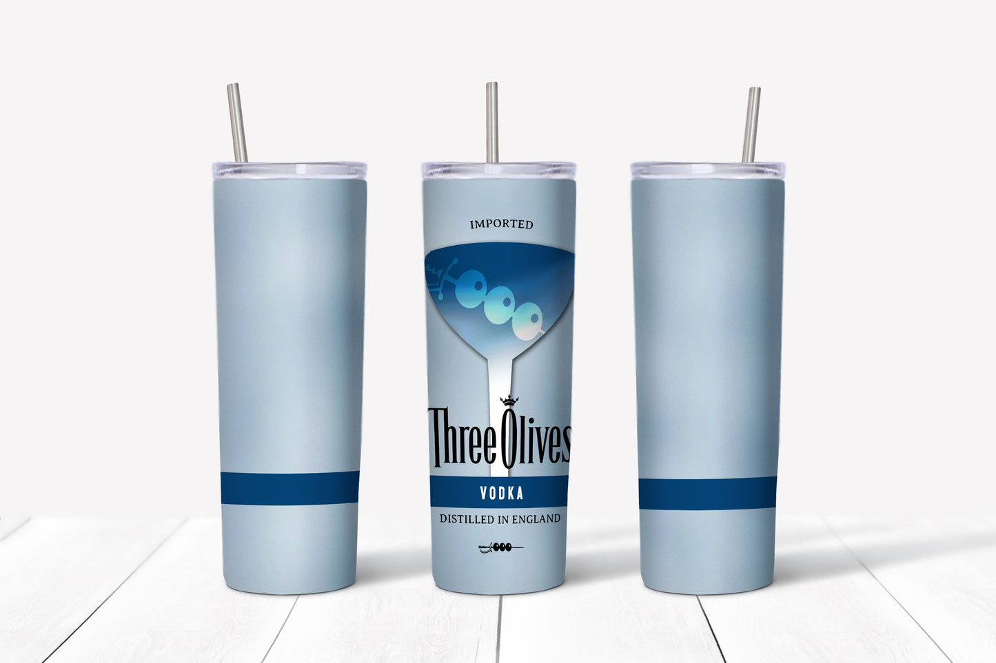 Three Olives Tumbler Mockup