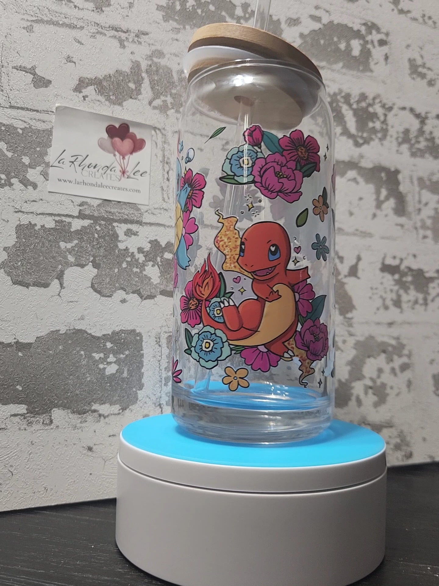 Catchem All 20oz glass tumbler