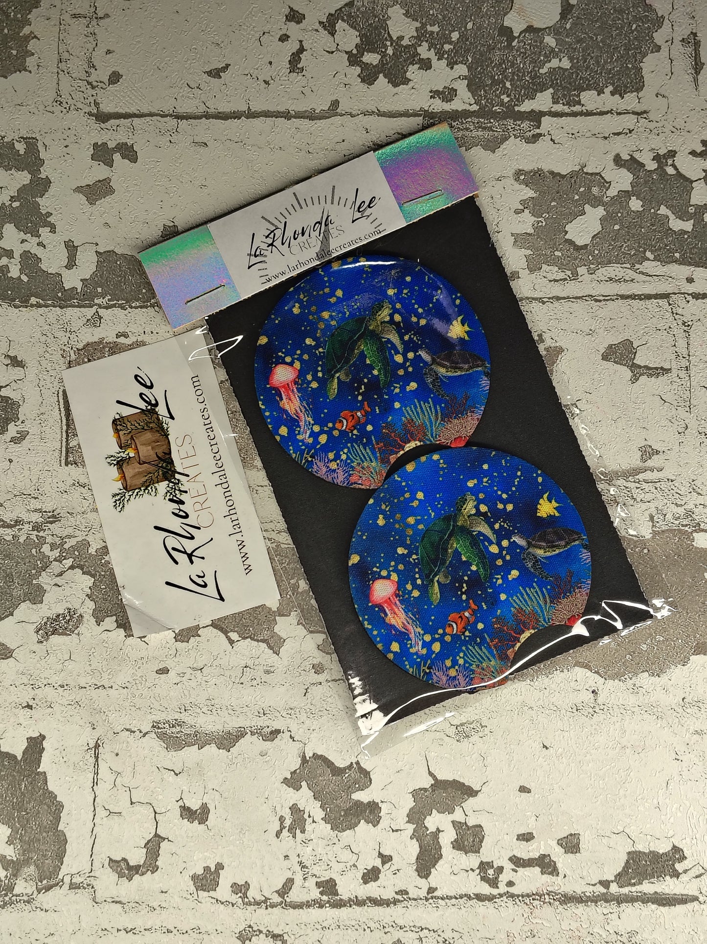 Sea Turtle Coaster 2pk