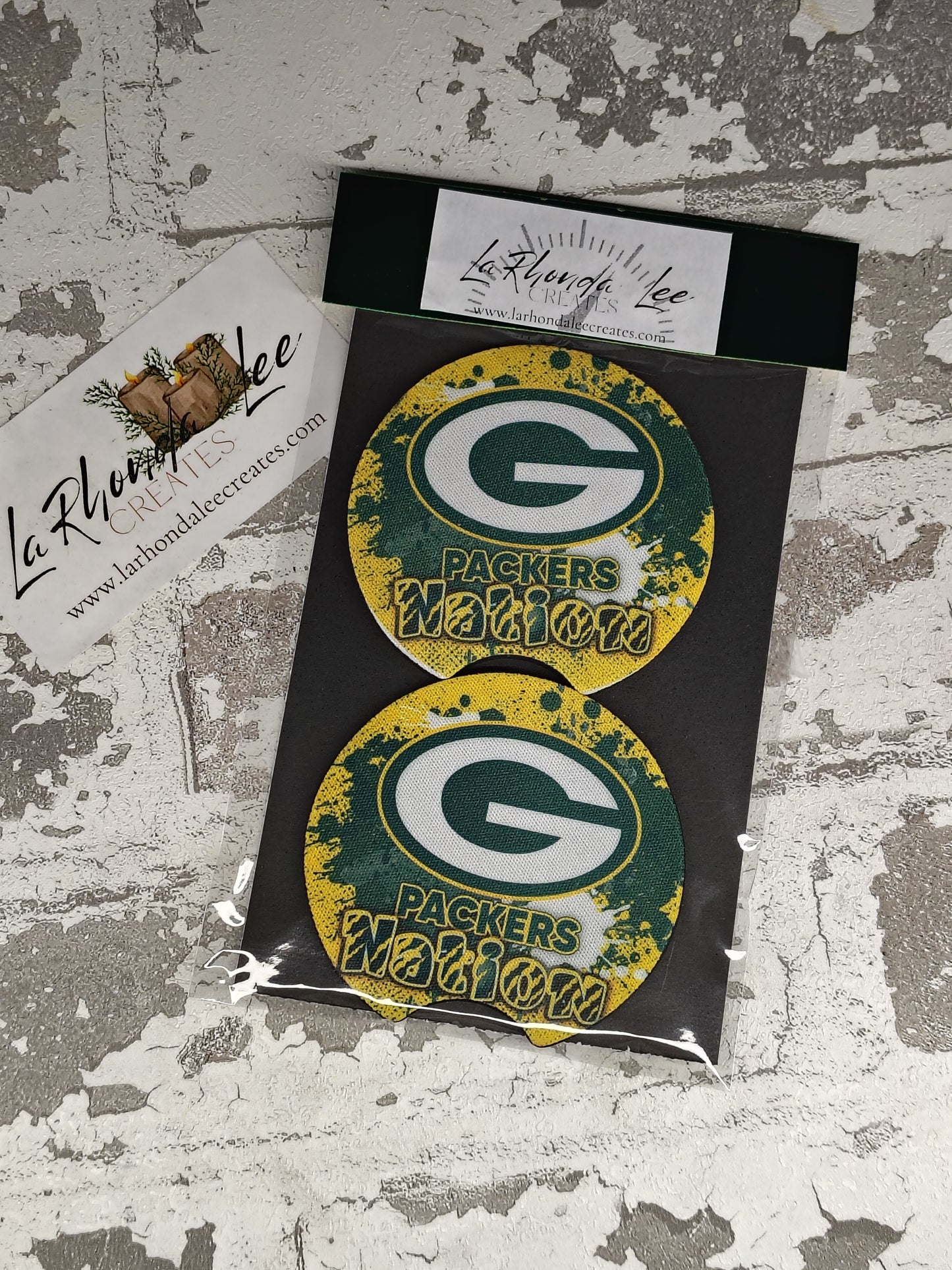 Green Bay Packers Coaster 2pk
