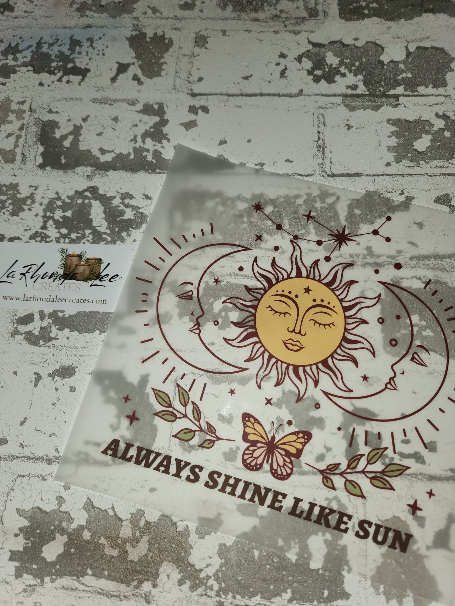 Boho Chill Shirt Decals
