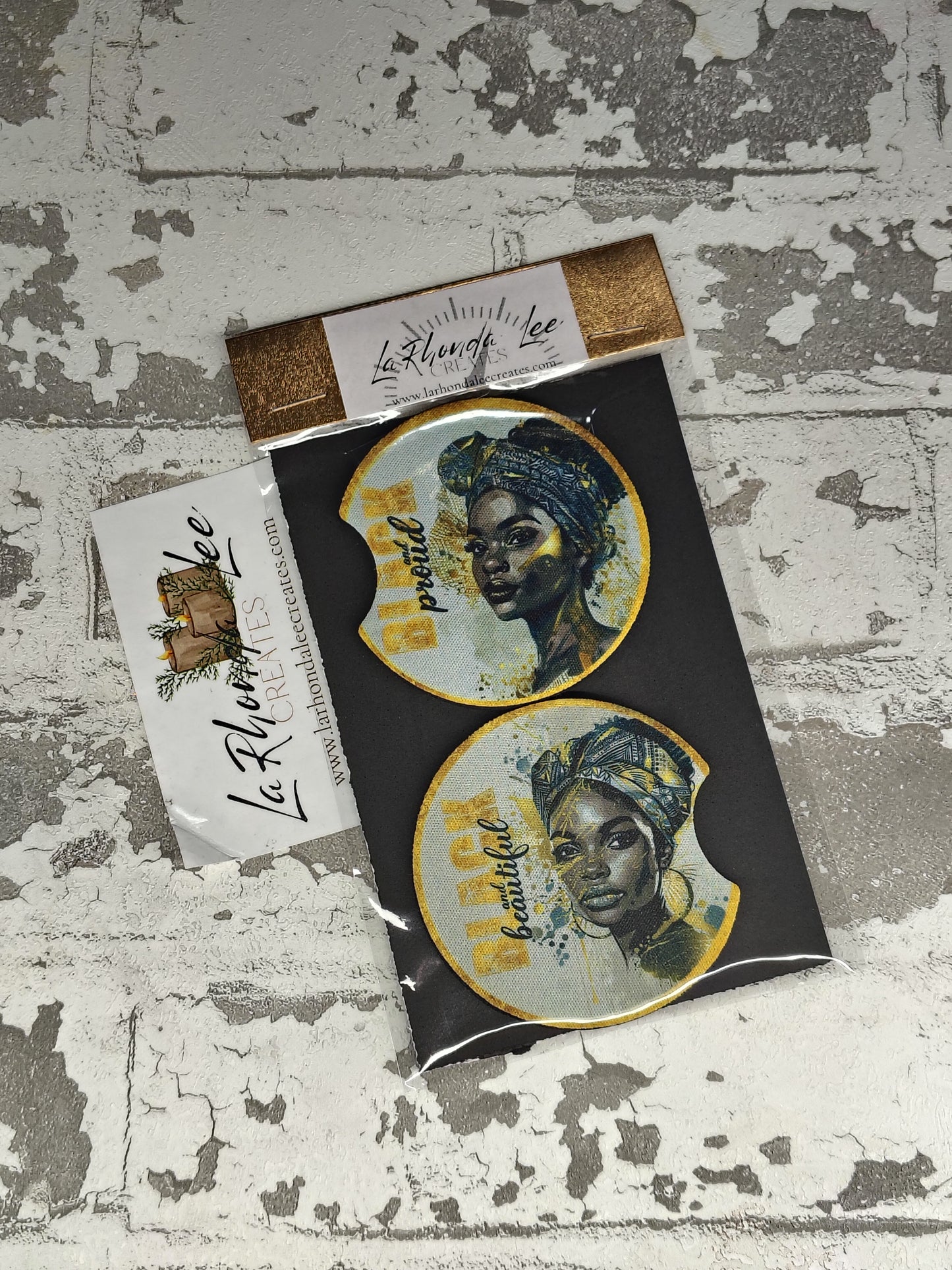 Black & Proud Coaster 2pk
