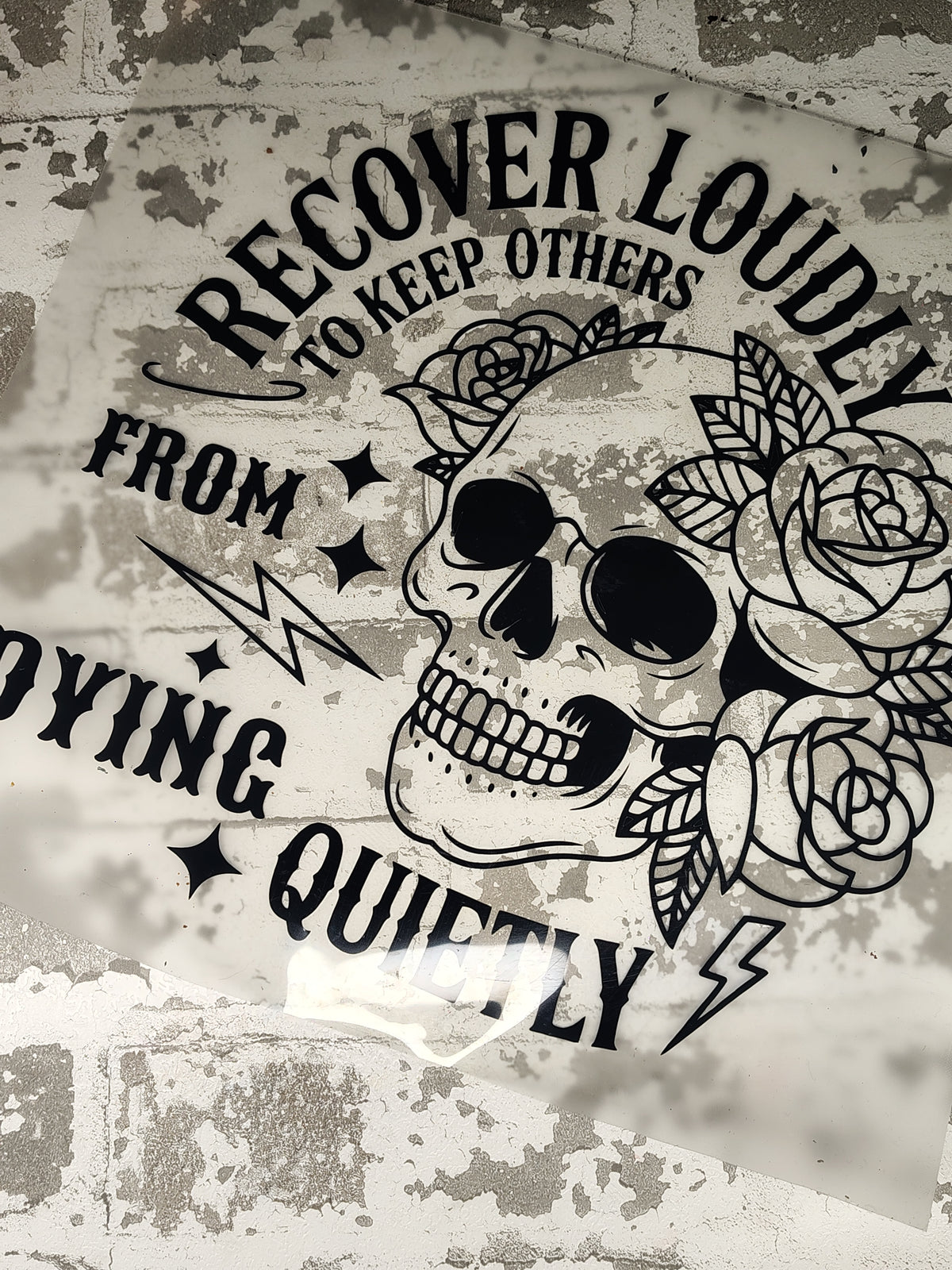 RECOVER loudly to keep others...