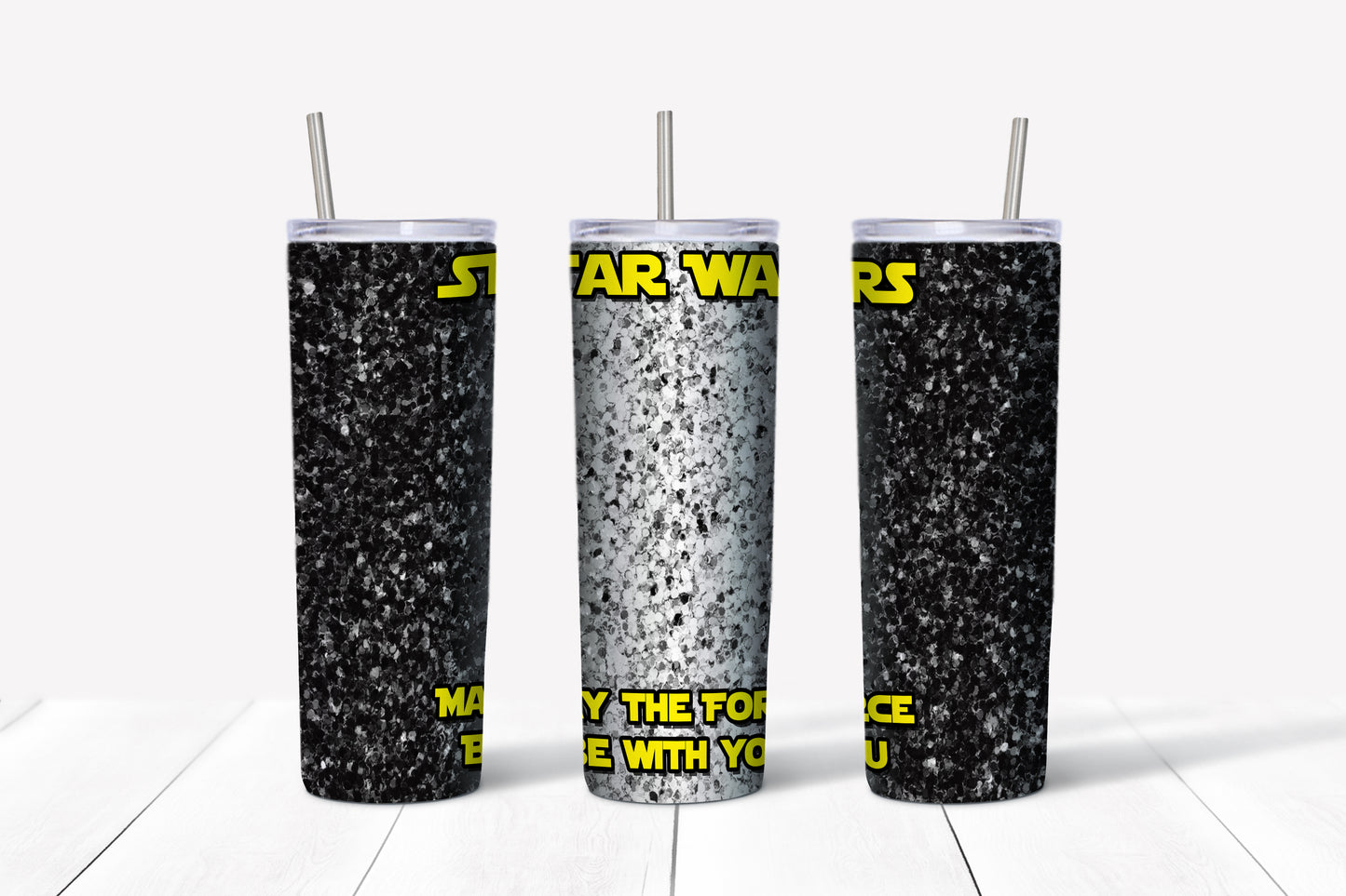 Gray Star Wars Tumbler Mockup