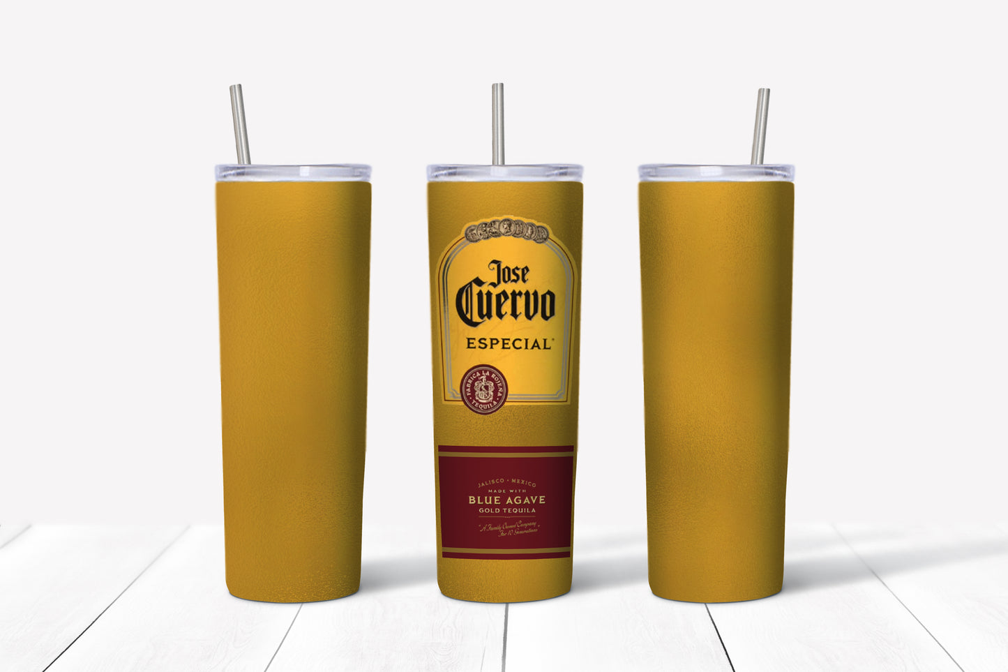 José Cuervo gold Tumbler Mockup