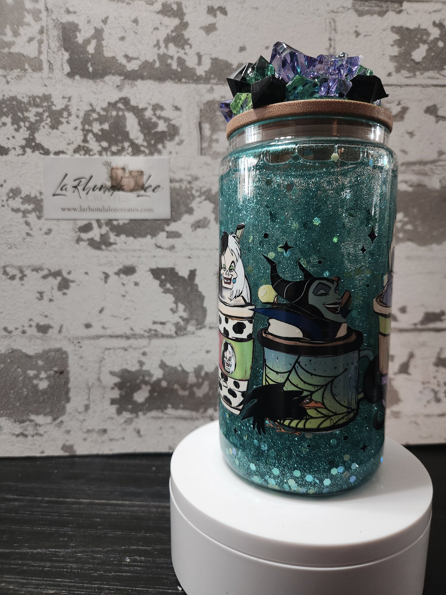 Villain Snow Globe Tumbler 16oz
