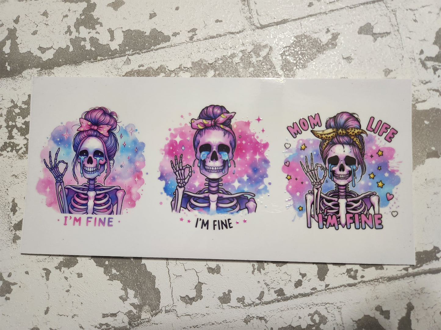 Mom Life Skeleton