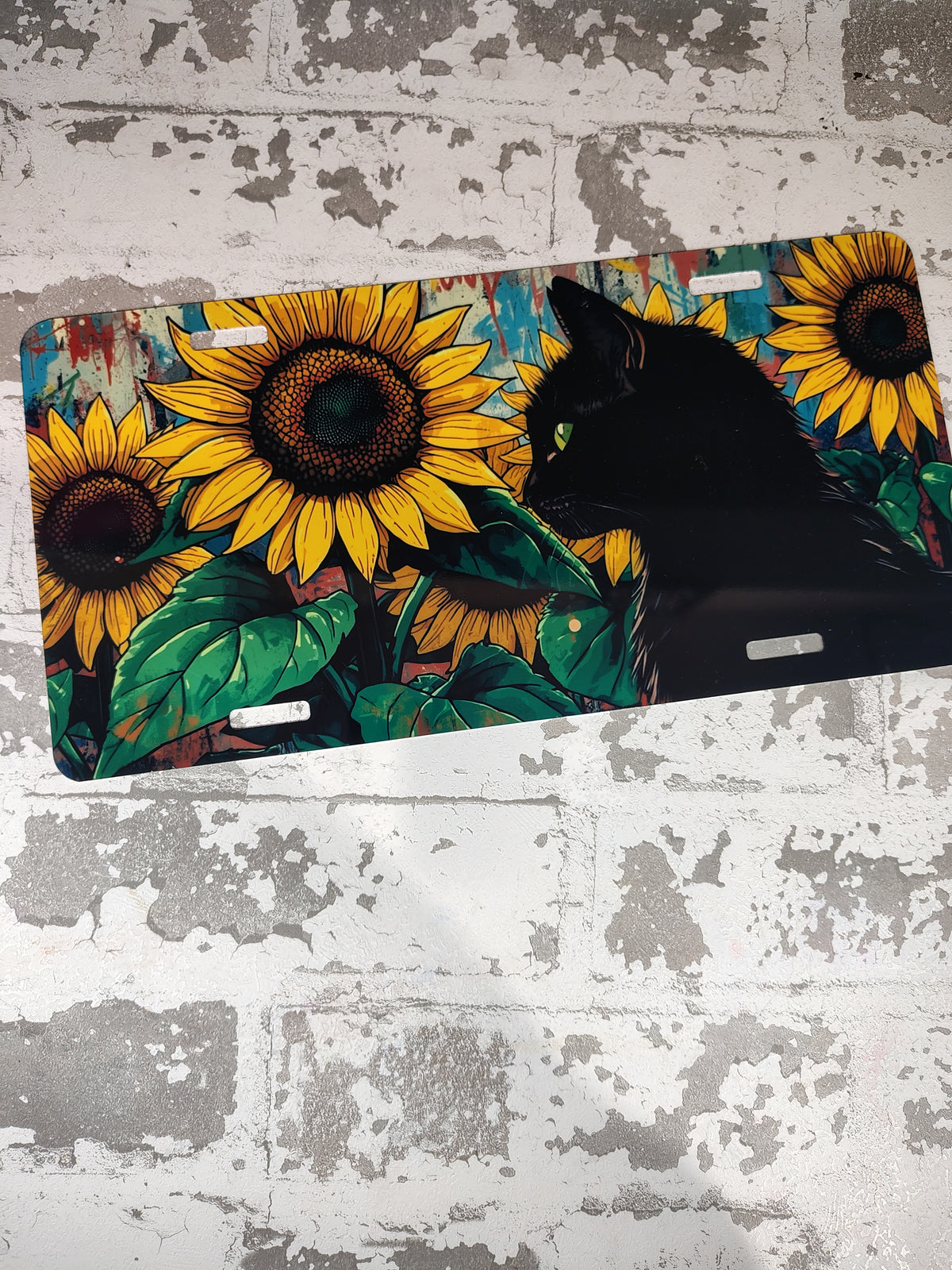 1340- Black Cat Sunflower