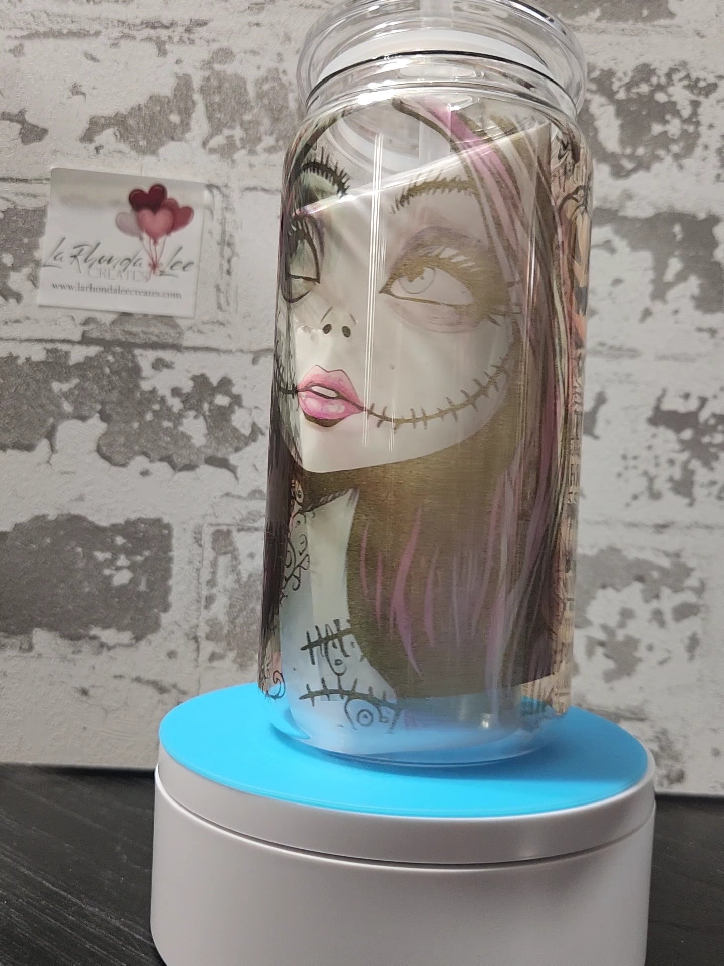 Nightmare 3 16oz Glass Tumbler
