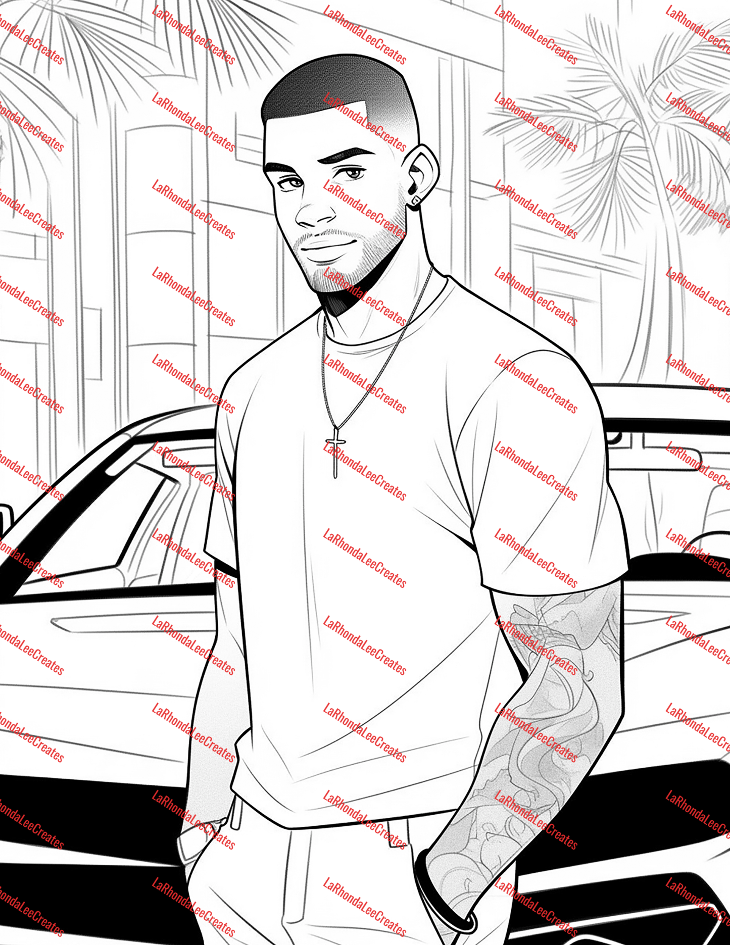 Hey King Digital Coloring Book + 7 free covers