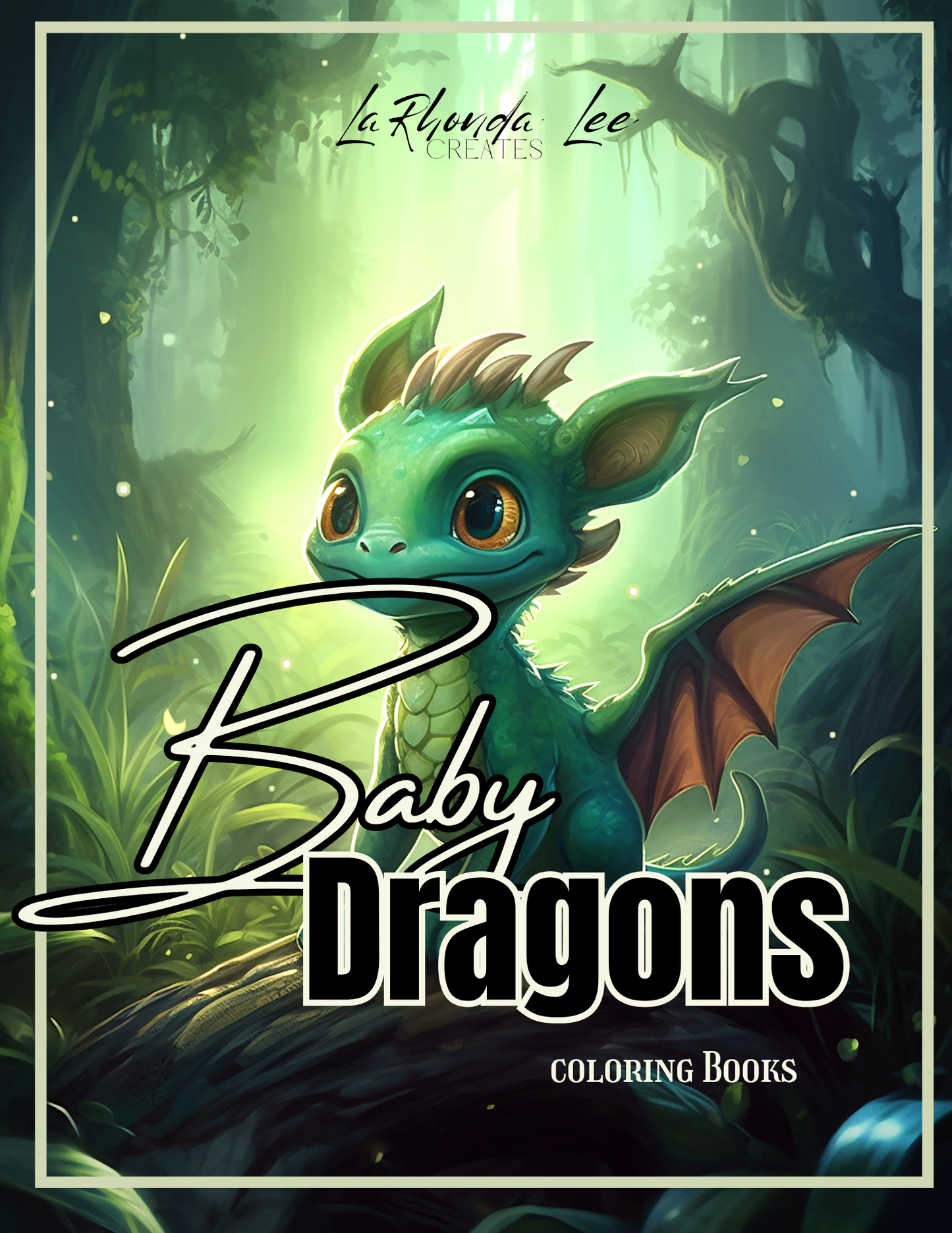 Little Dragons Digital Coloring Book