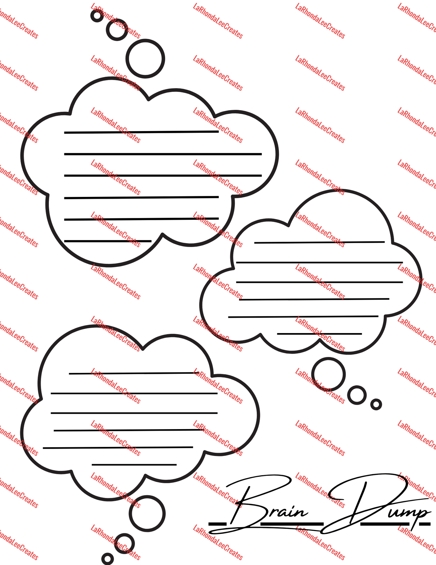 Brain Dump Journals
