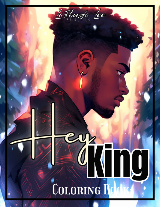 Hey King Digital Coloring Book + 7 free covers
