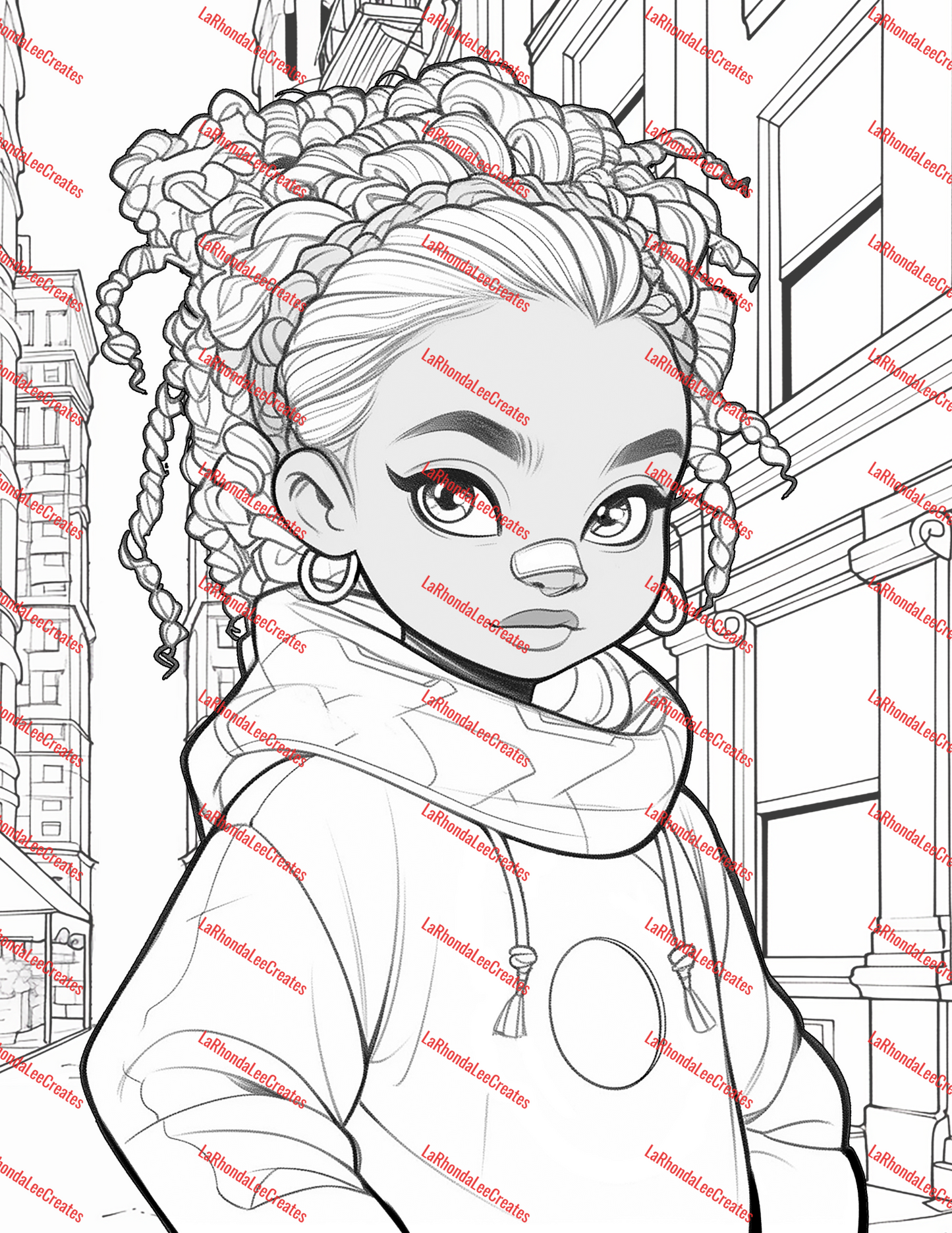 Melanin Mini's Digital Coloring Book +4 free covers