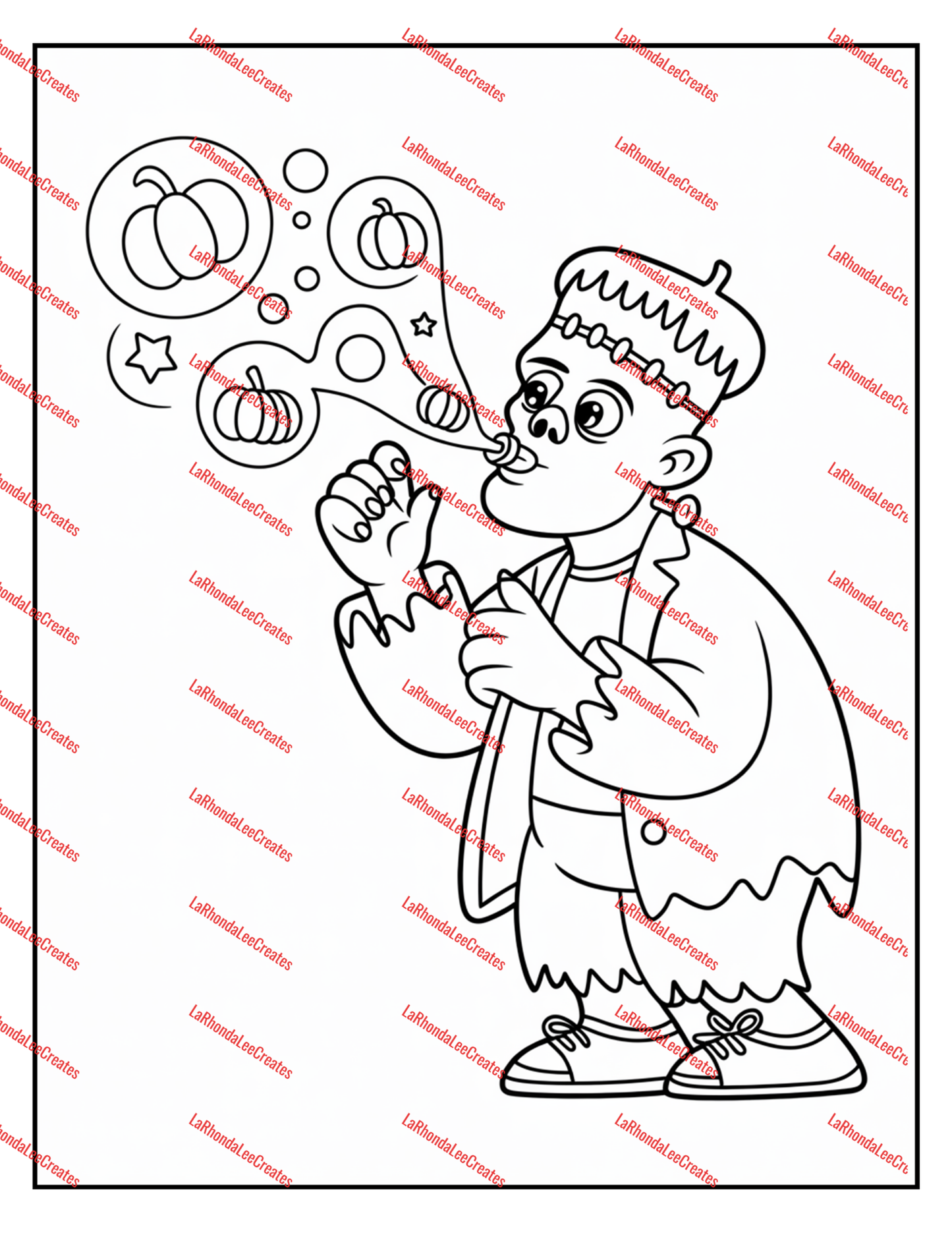 Digital Coloring Book- (Halloween) 50 Page + 5 free covers