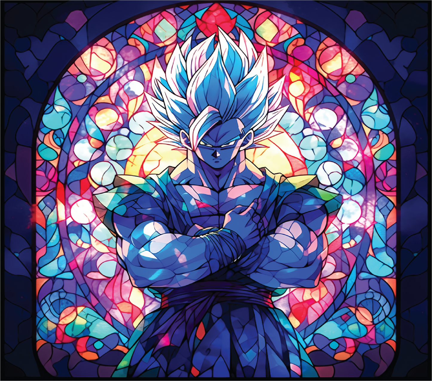 DBZ Stained Glass