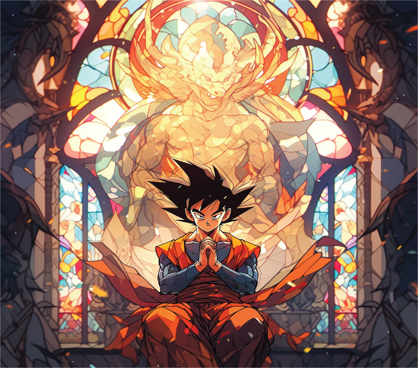 DBZ Stained Glass