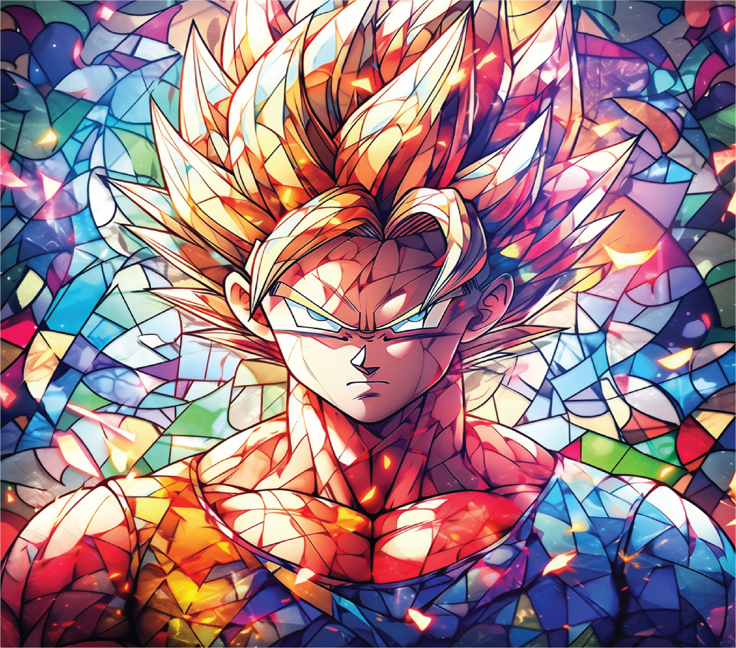 DBZ Stained Glass