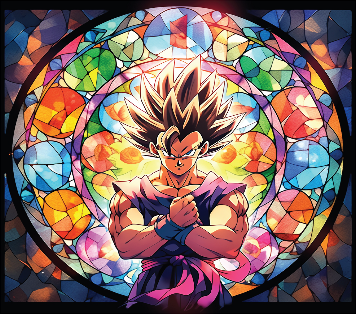 DBZ Stained Glass
