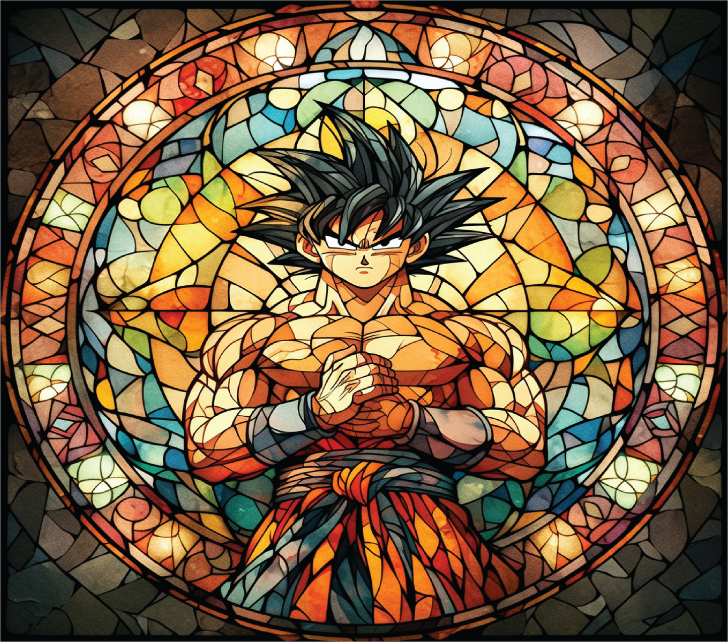 DBZ Stained Glass