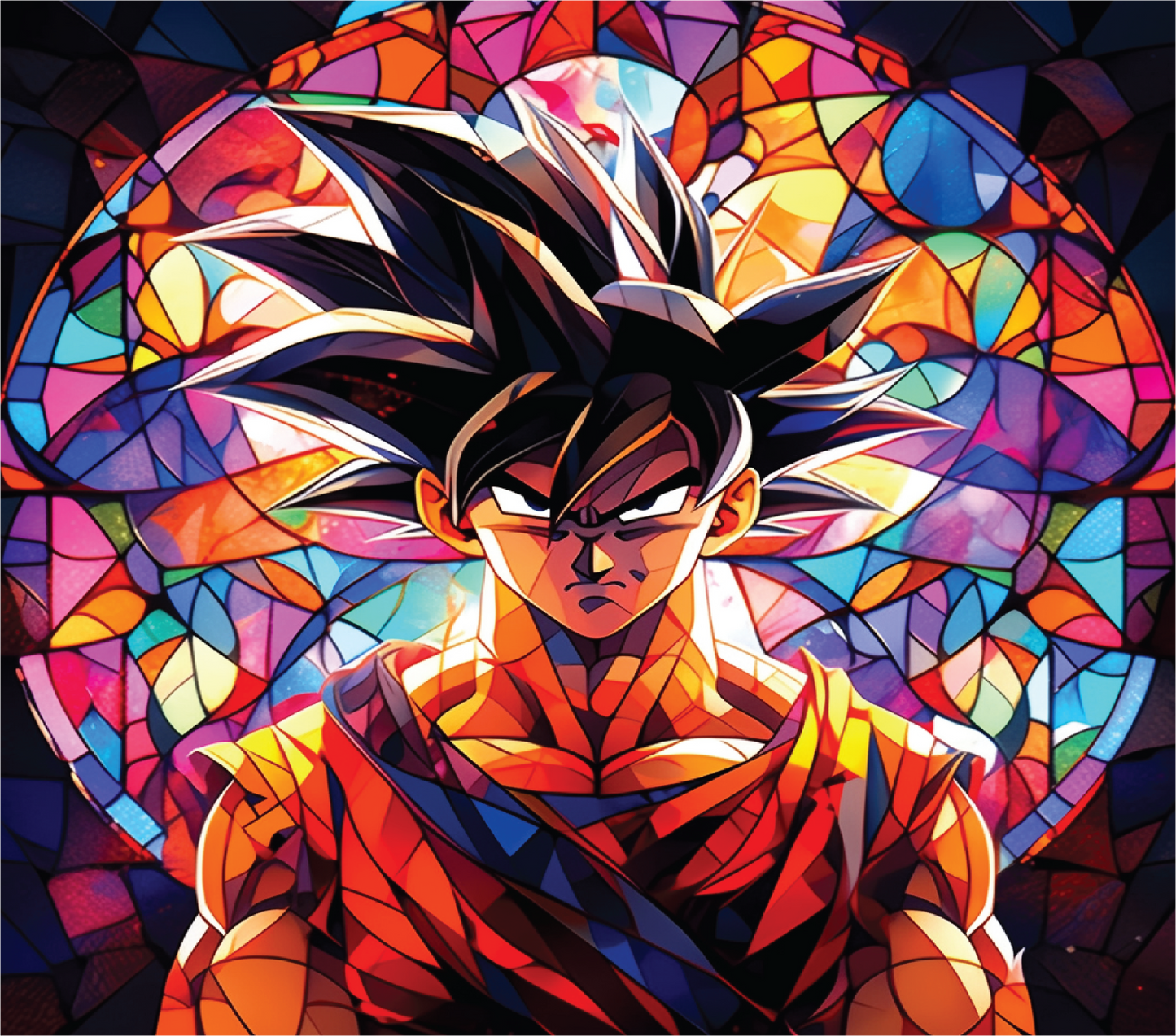 DBZ Stained Glass
