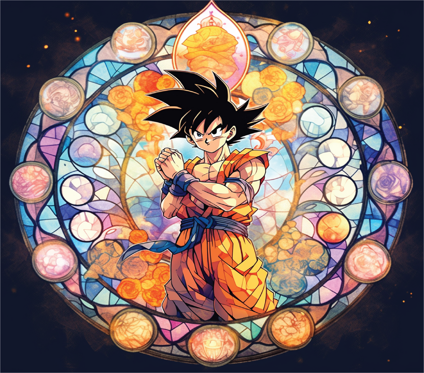 DBZ Stained Glass