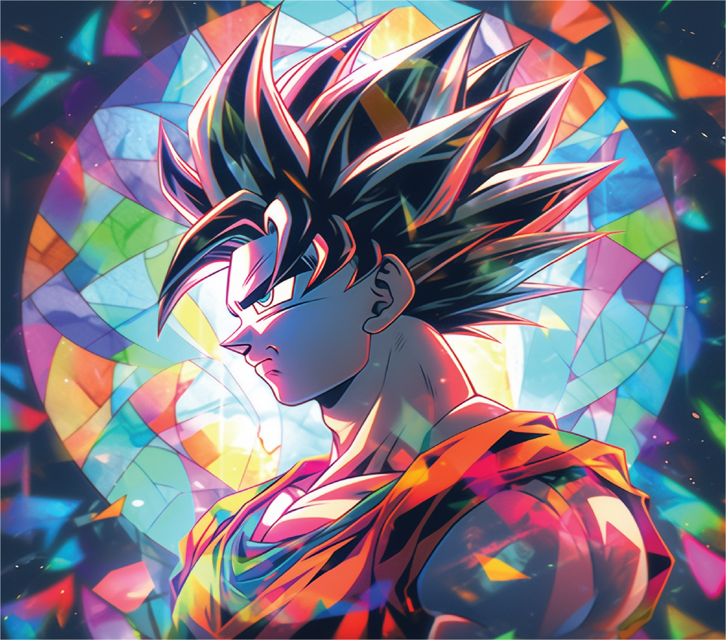 DBZ Stained Glass