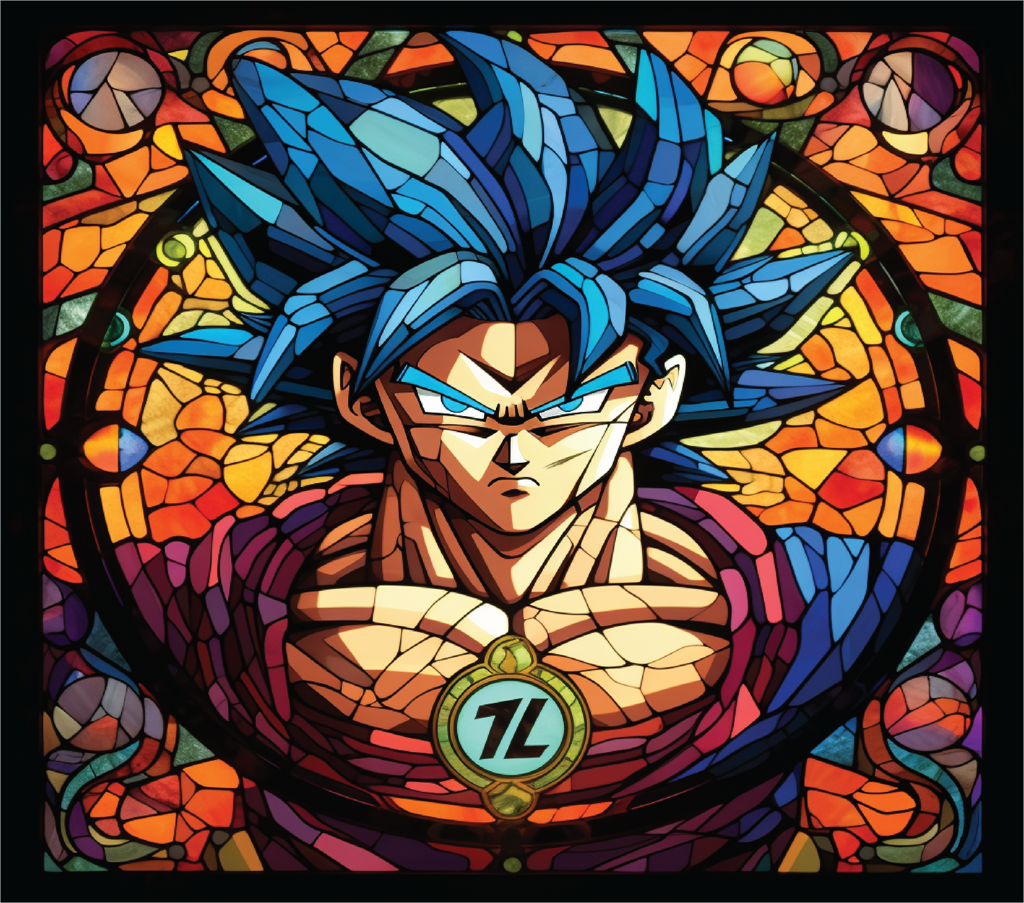 DBZ Stained Glass