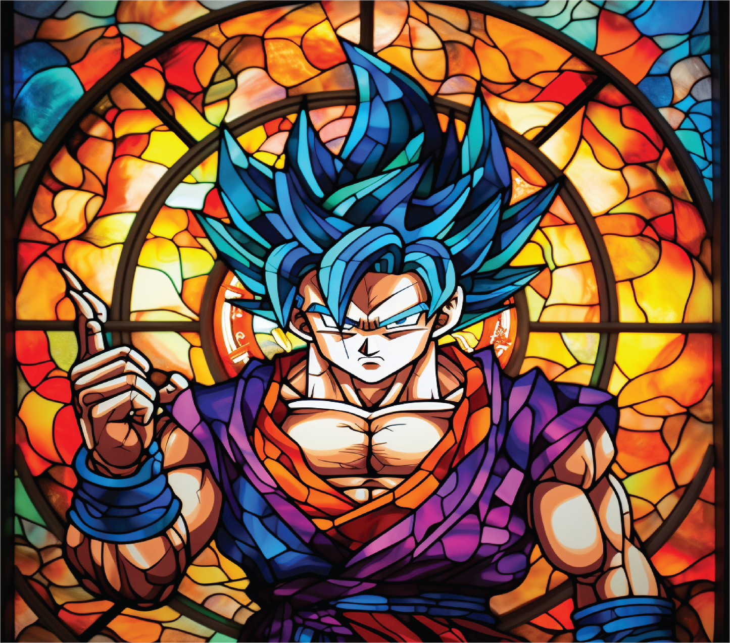 DBZ Stained Glass