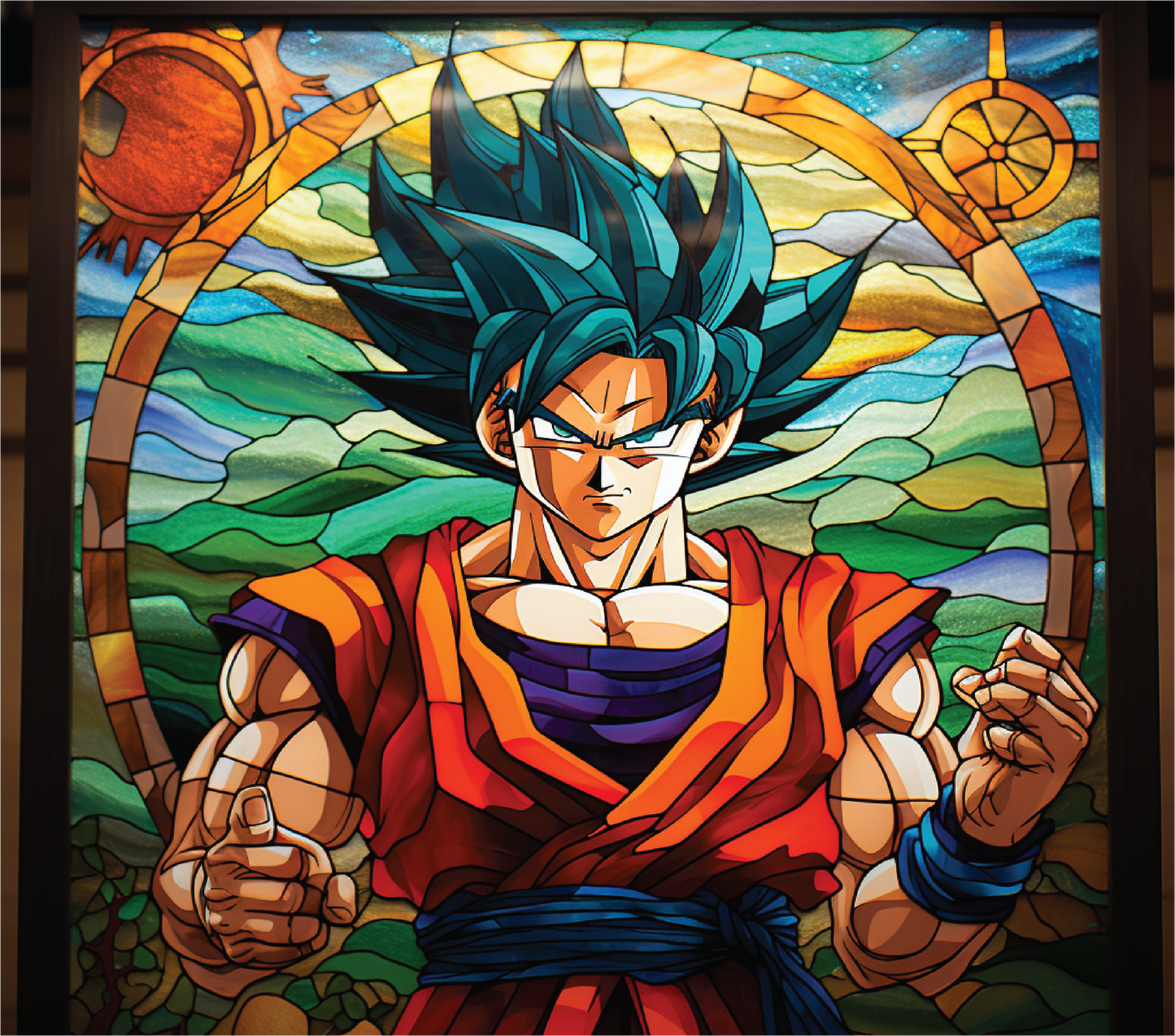 DBZ Stained Glass