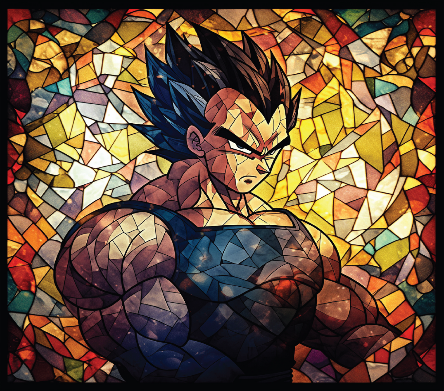 DBZ Stained Glass