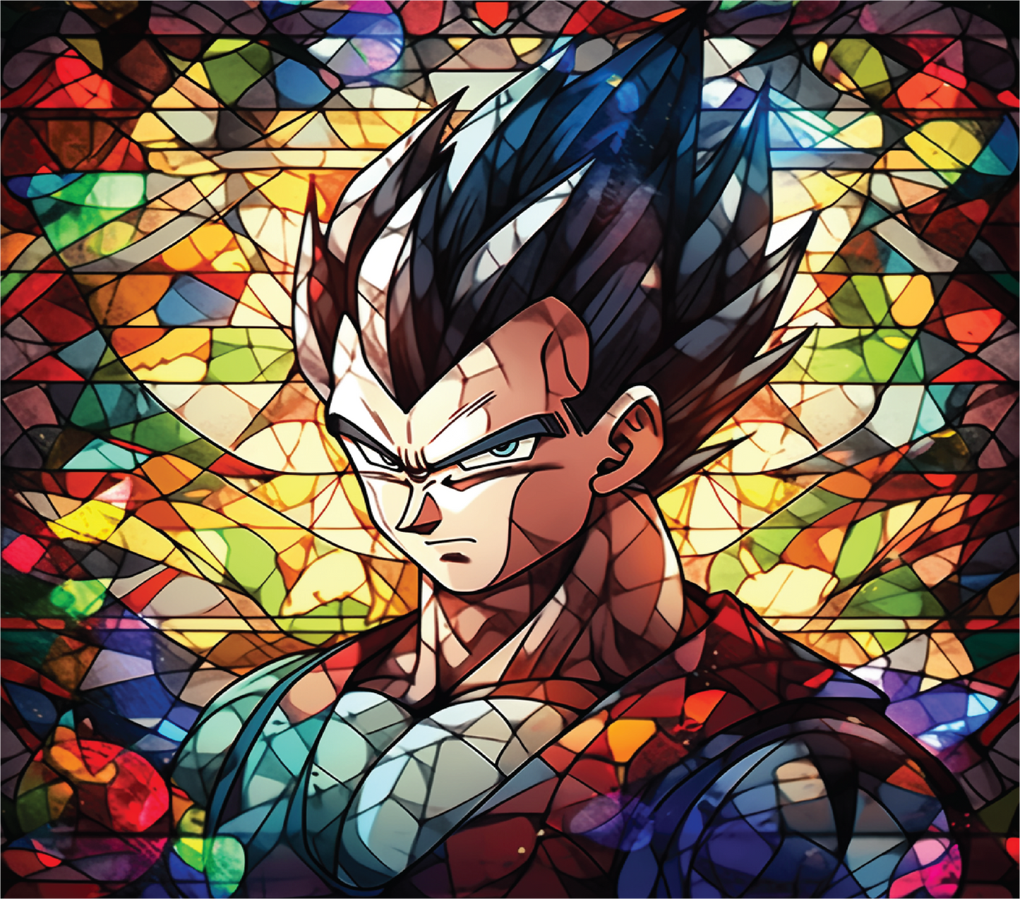 DBZ Stained Glass