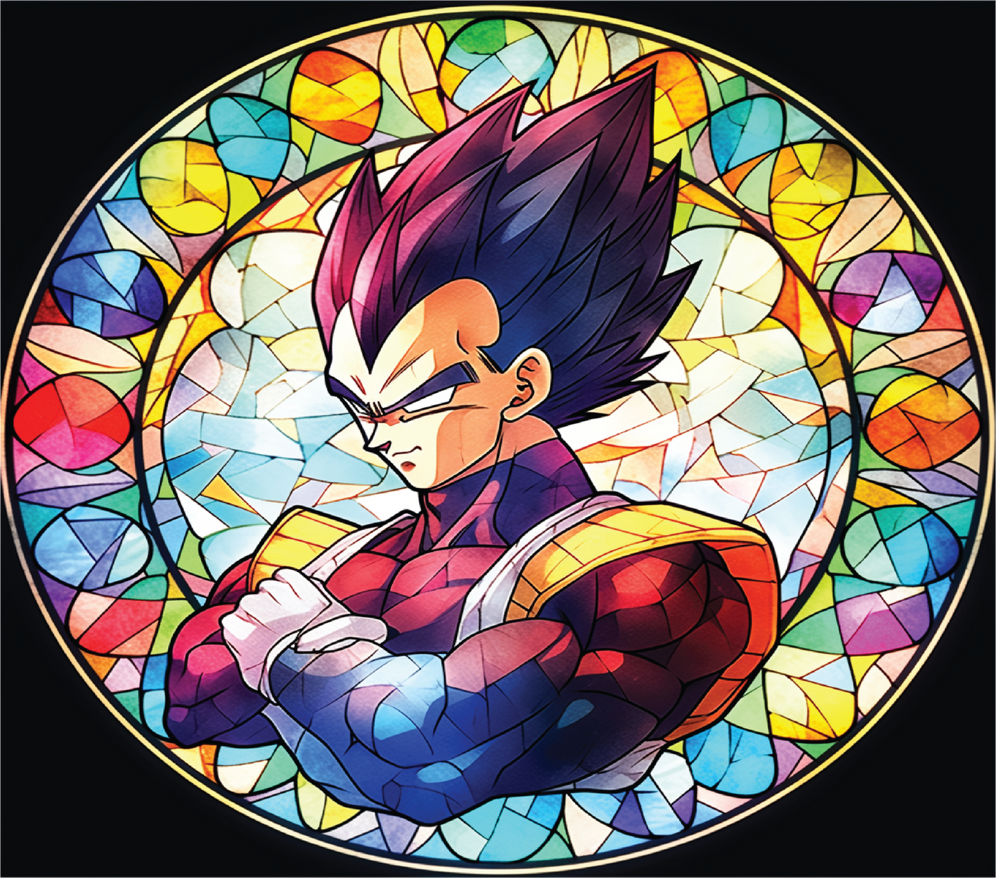 DBZ Stained Glass