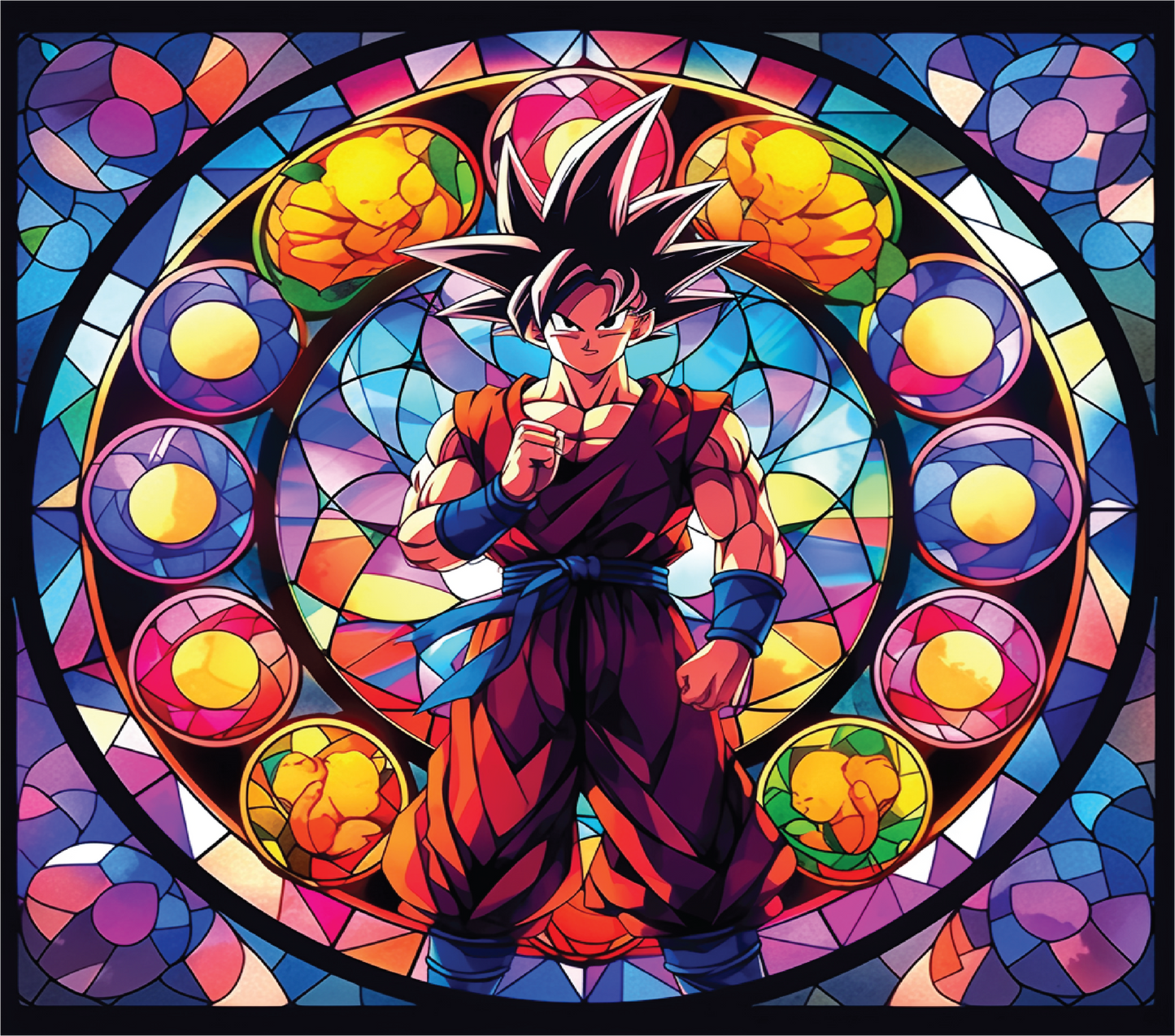 DBZ Stained Glass