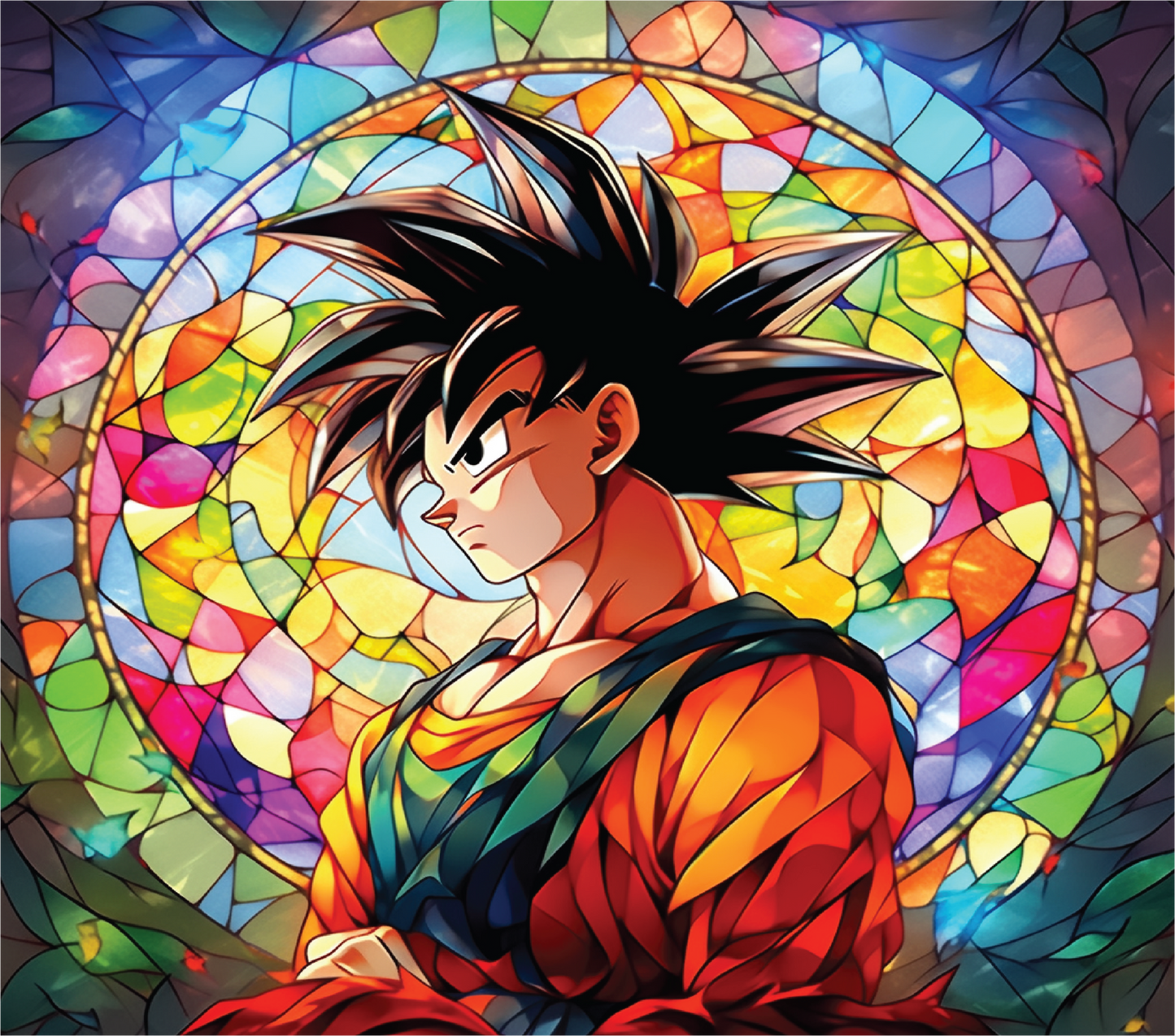 DBZ Stained Glass