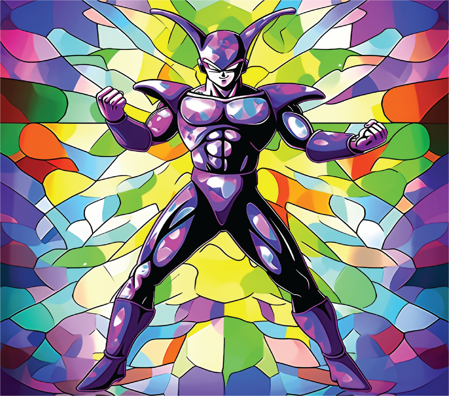 DBZ Stained Glass