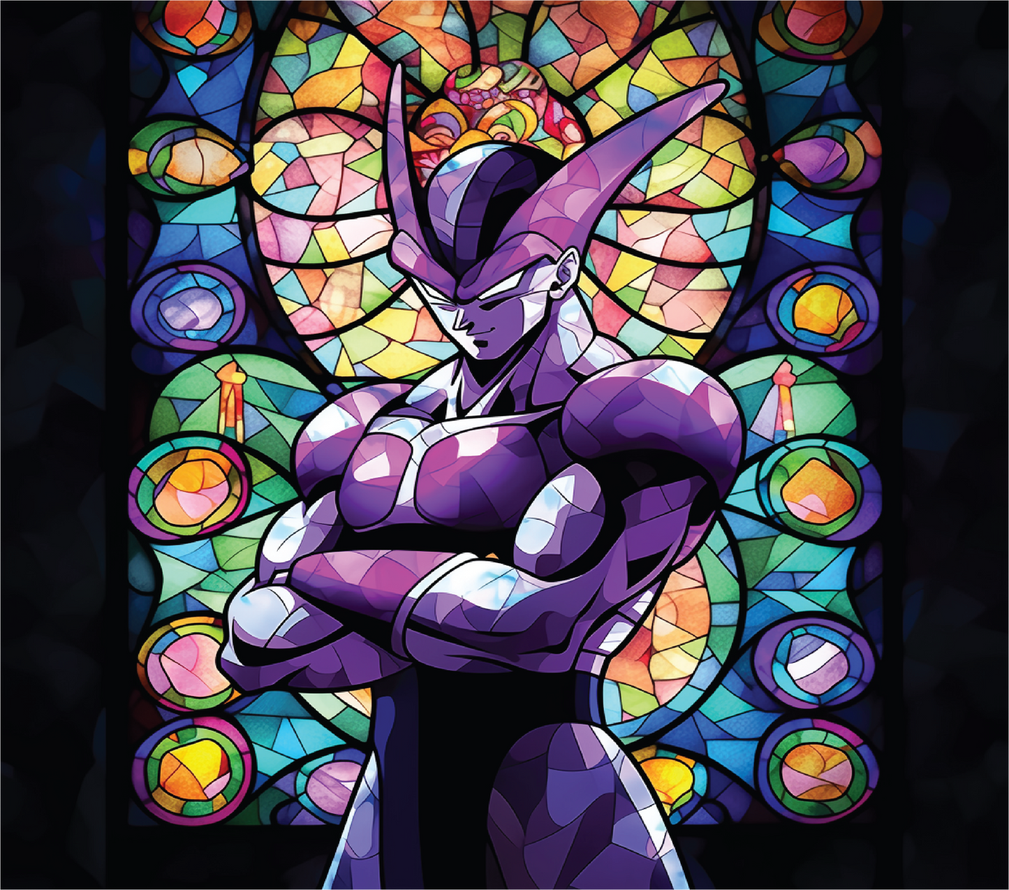 DBZ Stained Glass