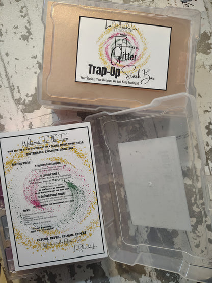 Trap-Up Glitter Stash Box