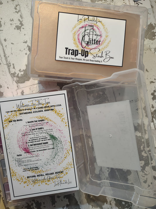 Trap-Up Glitter Stash Box