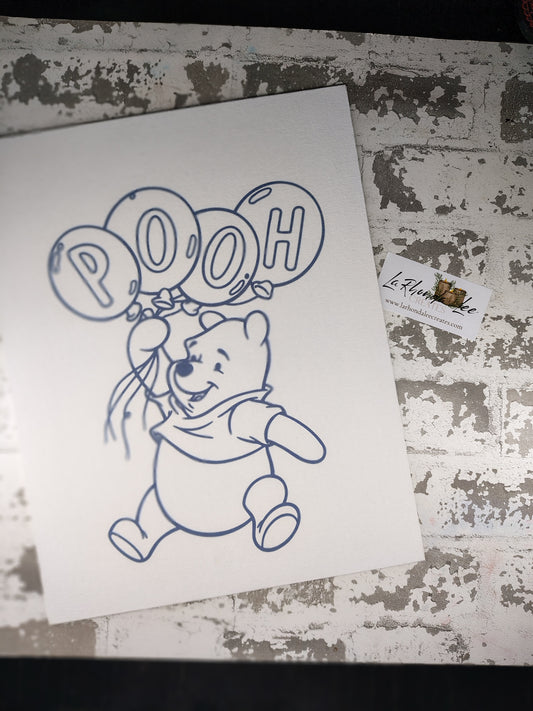 Pooh Bear Canvas