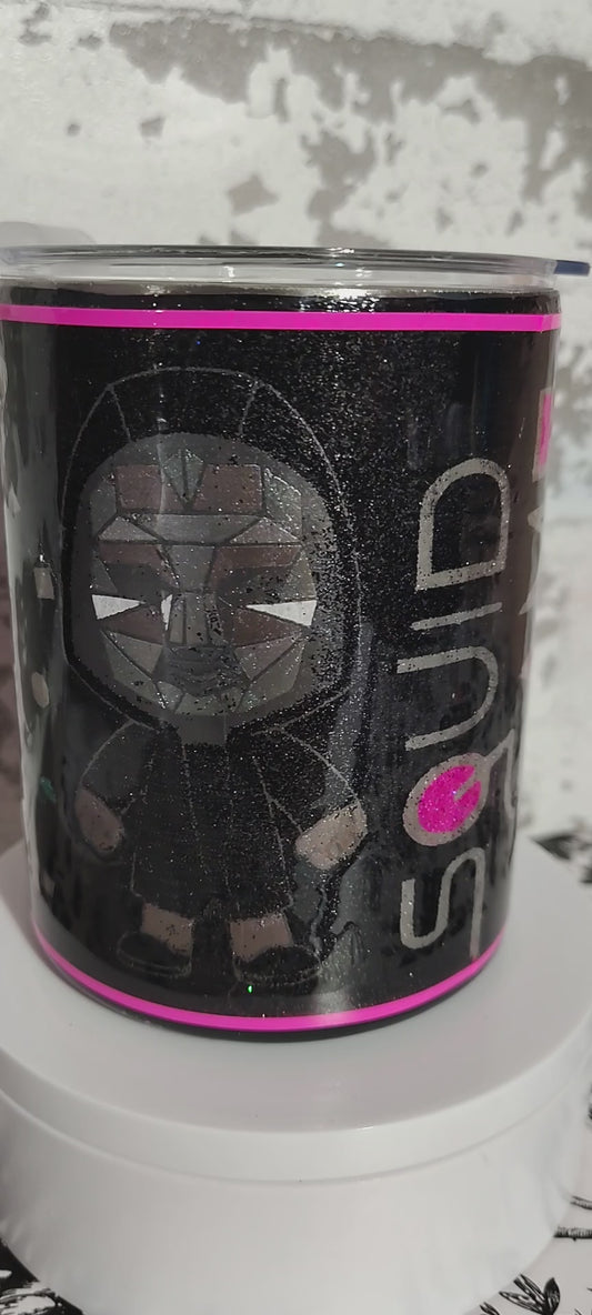 1391- Squid Game 10 Oz shortie tumbler