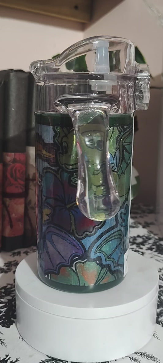 1137-Dragon Green 12 Oz Duo Kids Tumbler