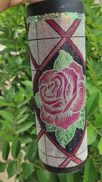 Concrete Rose 30 Oz Tumbler